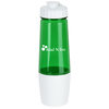 View Image 1 of 5 of PolySure Sip and Pour Water Bottle with Flip Lid - 28 oz.