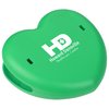 View Image 1 of 2 of Keep-it Magnet Clip - Heart - Opaque - 24 hr