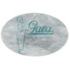 View Image 1 of 2 of Indoor Wood Sign - Oval - 11" x 17"