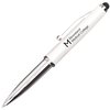 View Image 1 of 4 of iWrite Stylus Metal Pen with Flashlight - Screen - 24 hr
