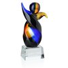 View Image 1 of 3 of Triumph Art Glass Award - 9"