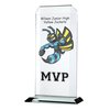 View Image 1 of 2 of Aspire Starfire Glass Award - 11" - Full Color