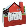 View Image 1 of 3 of Die-Cut Desk Calendar - Barn