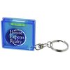View Image 1 of 2 of Level-n-Measure Key Chain - Translucent - Closeout