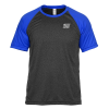 View Image 1 of 3 of All Sport Performance Raglan T-Shirt - Colorblock