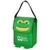 View Image 1 of 2 of Paws and Claws Lunch Bag - Frog - 24 hr