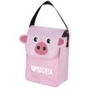 View Image 1 of 2 of Paws and Claws Lunch Bag - Pig - 24 hr