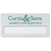 View Image 1 of 1 of Atlanta Vogue Name Badge - 1-1/2" x 3" - Jeweler's Pinback