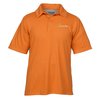 View Image 1 of 3 of Reflex Performance Embossed Polo - Men's