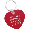View Image 1 of 1 of Heart Soft Keychain - Opaque