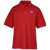 View Image 1 of 3 of Trace Tipped Pique Polo - Men's