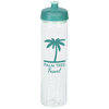 View Image 1 of 2 of PolySure Out of the Block Water Bottle - 24 oz. - Clear - 24 hr