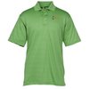 View Image 1 of 3 of Performance Textured Stripe Polo - Men's