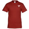 View Image 1 of 3 of Adult 5.2 oz. Cotton Made in USA T-Shirt - Colors