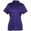 View Image 1 of 3 of Heather Challenger Polo - Ladies'