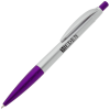 View Image 1 of 3 of Flicker Pen - Silver - 24 hr