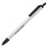 View Image 1 of 6 of Value Click Stylus Pen - Silver - 24 hr