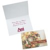 View Image 1 of 4 of Golden Wreath Greeting Card