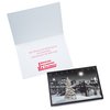 View Image 1 of 4 of Snowy Tree with New York City Skyline Greeting Card