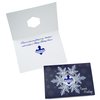 View Image 1 of 4 of Single Snowflake Greeting Card