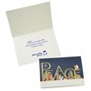 View Image 1 of 4 of Peace With Nativity Greeting Card