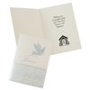 View Image 1 of 4 of Silver Dove Greeting Card