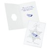 View Image 1 of 4 of Snowflake Ornament Greeting Card