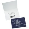 View Image 1 of 4 of Prismatic Snowflakes Greeting Card