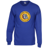 View Image 1 of 3 of Gildan 6 oz. Ultra Cotton LS T-Shirt - Men's - Full Color - Colors