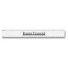 View Image 1 of 1 of Ruler - White Plastic - 12"