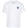 View Image 1 of 2 of Gildan 5.3 oz. Cotton T-Shirt - Youth - Embroidered - White
