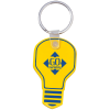 View Image 1 of 1 of Light Bulb Soft Keychain - Opaque