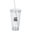 View Image 1 of 5 of Light-Up Double Wall Tumbler - 18 oz. - Multicolor