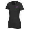 View Image 1 of 2 of Next Level 3.8 oz. Perfect Tee - Ladies' - Embroidered