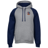 View Image 1 of 3 of Jerzees NuBlend Colorblock Hoodie - Embroidered