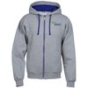 View Image 1 of 3 of Jerzees NuBlend Contrast Full-Zip Hoodie - Embroidered