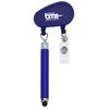View Image 1 of 6 of Retractable Badge Holder with Stylus Pen