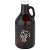 View Image 1 of 2 of Amber Growler with Plastic Lid - 32 oz.