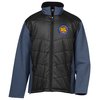 View Image 1 of 2 of Quilted Hybrid Soft Shell Jacket