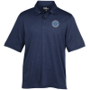 View Image 1 of 2 of Heathered Jersey Performance Polo - Men's