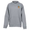 View Image 1 of 2 of Cool & Dry Crew Neck Pocket Sweatshirt - Embroidered