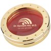 View Image 1 of 3 of Magnifier and Paperweight - Gold - Laser Engraved