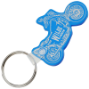 View Image 1 of 1 of Motorcycle Soft Keychain - Translucent