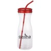 View Image 1 of 3 of Carafe Style Tumbler with Straw - 32 oz.