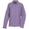 View Image 1 of 3 of Storm Creek Woven Performance Shirt - Ladies'