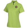 View Image 1 of 3 of Page & Tuttle Dot Textured Polo with Scotchgard - Ladies'