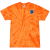 View Image 1 of 1 of Tie-Dye T-Shirt - Tonal Spider - Embroidered