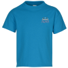 View Image 1 of 3 of Hanes 50/50 ComfortBlend T-Shirt - Youth - Colors - Embroidered