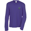 View Image 1 of 2 of Contender Athletic LS T-Shirt - Youth - Embroidered