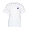 View Image 1 of 2 of Port 50/50 Blend T-Shirt - Men's - White - Embroidered